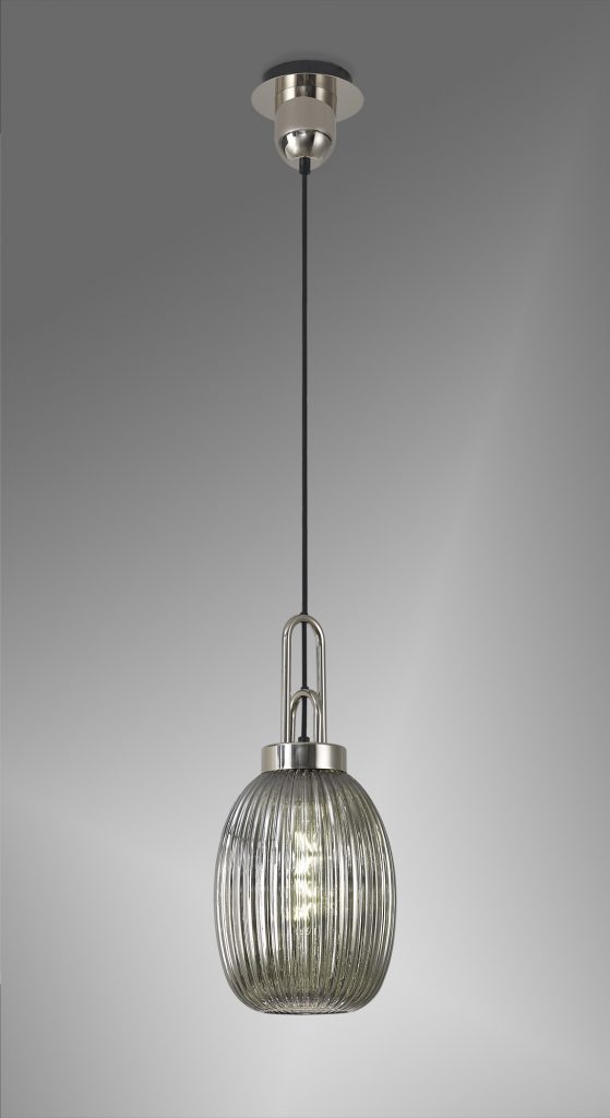 Reeta Single Pendant Polished Nickel