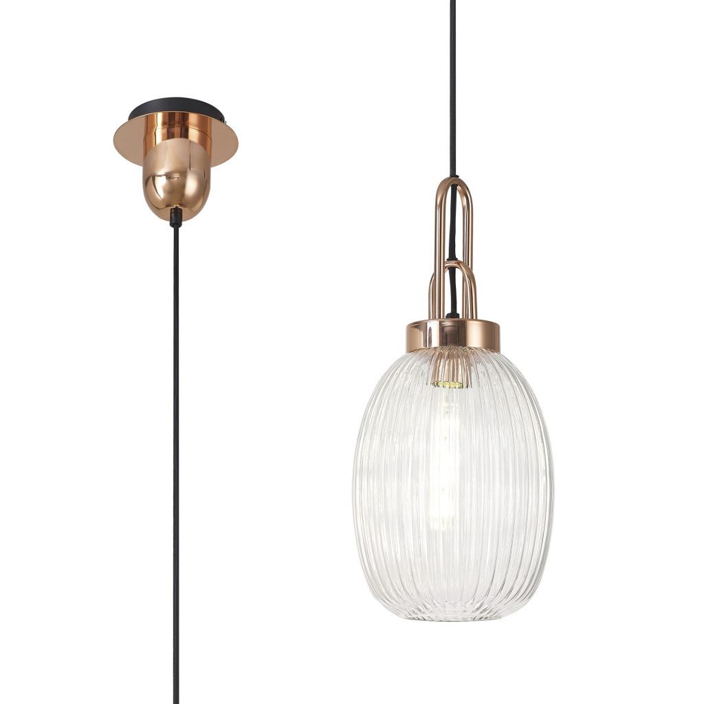 Reeta Single Pendant Copper