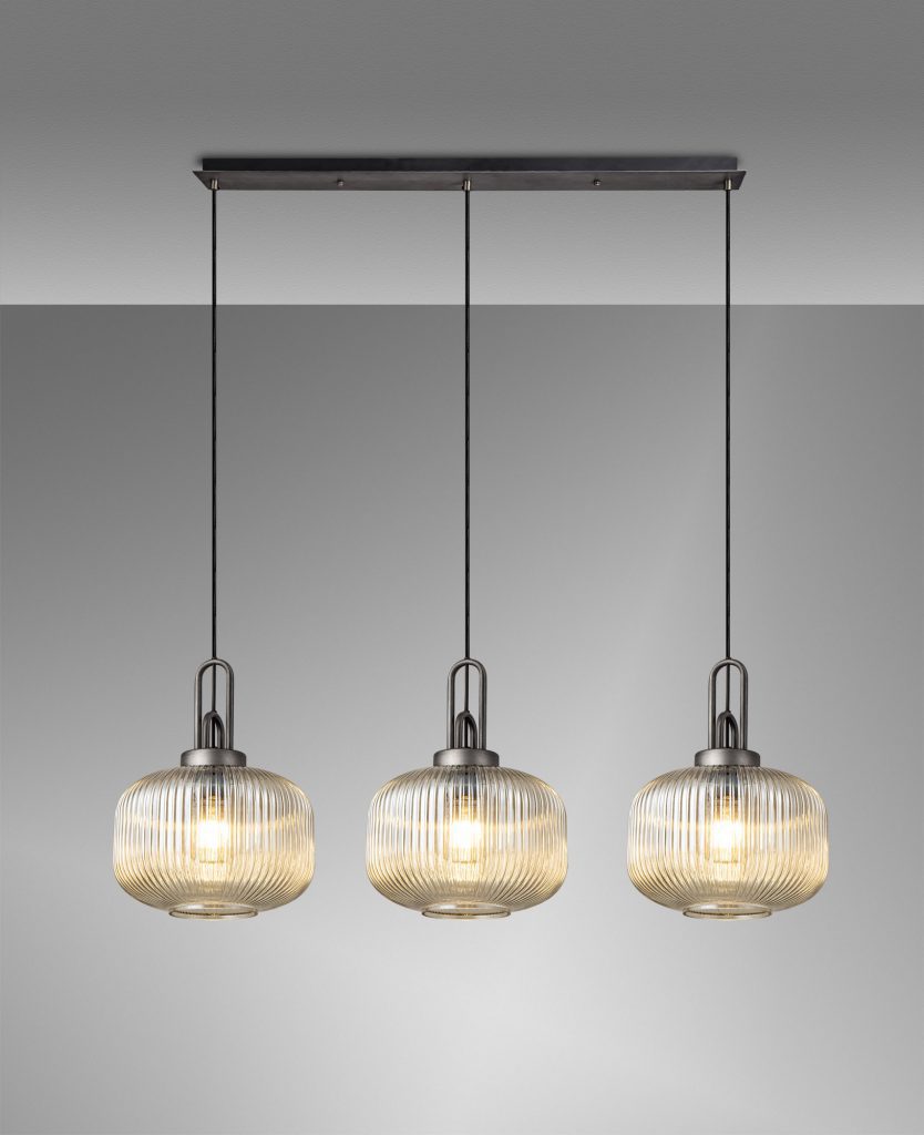 Triple Aged Pewter with Champagne pumpkin Glass