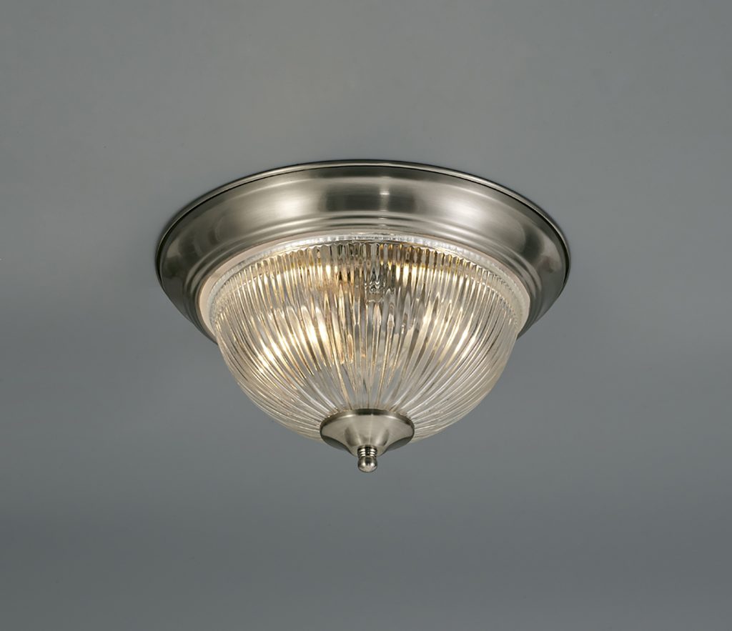 Flush Ceiling Lights | Nickel Bathroom Ceiling Light