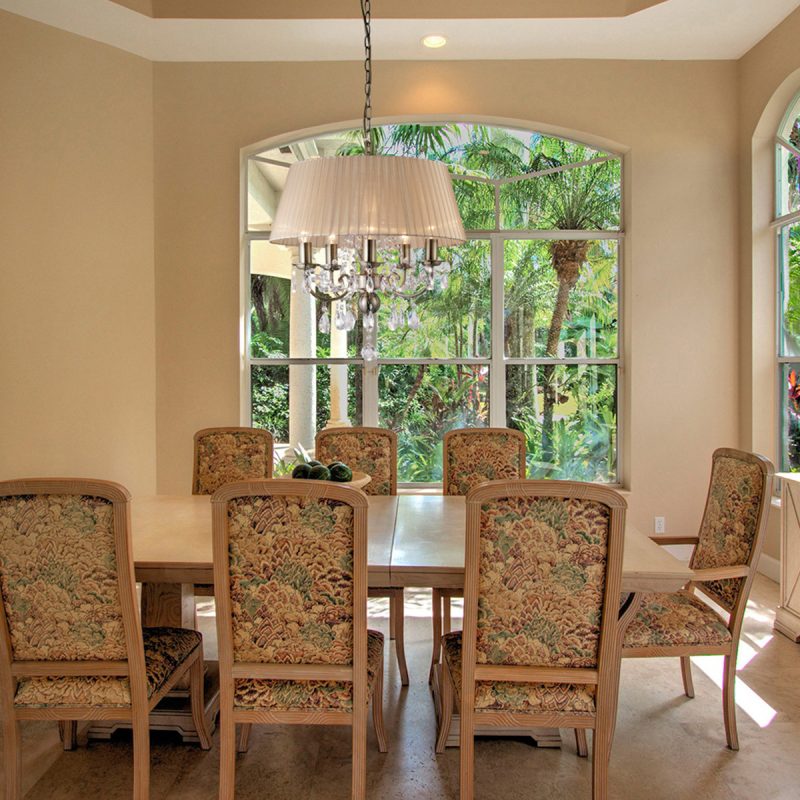 1530047 Livvy 5 Light Antique Brass Crystal Pendant