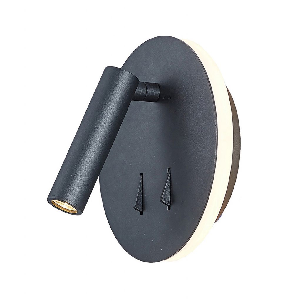 Bedhead Wall Light | Black Bedhead Wall Light