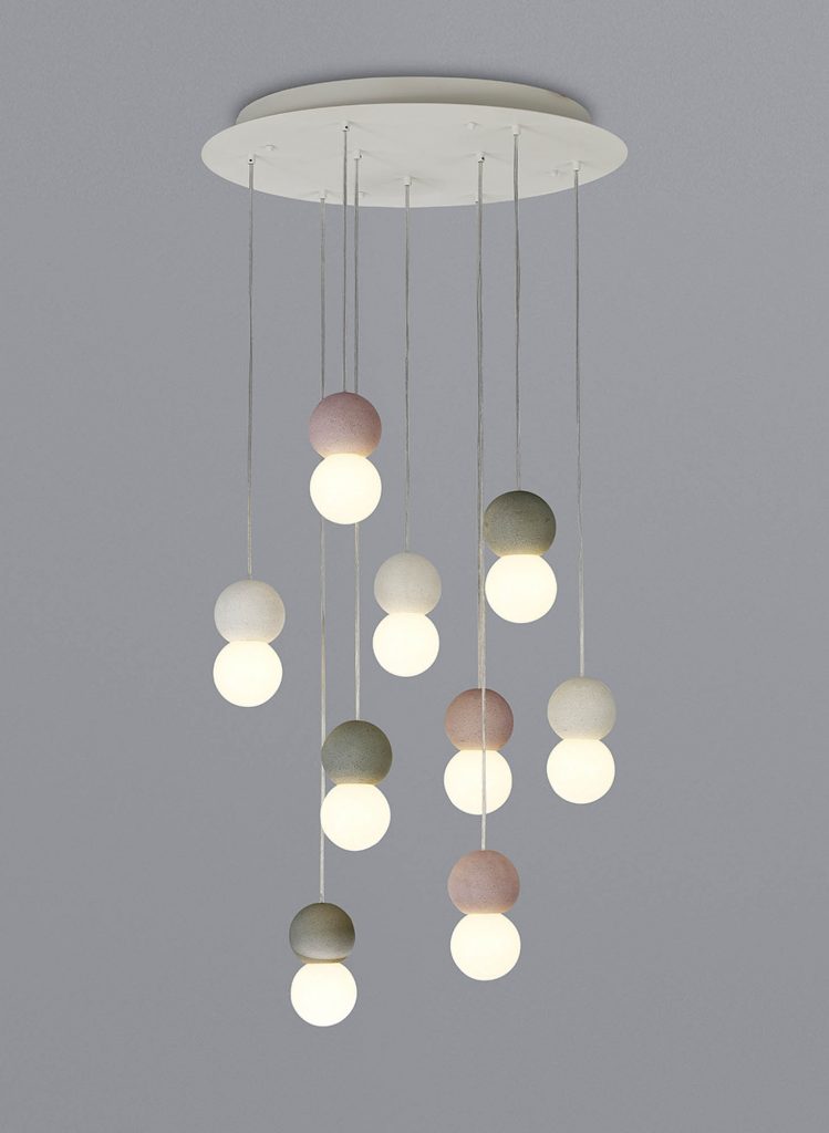 Stairwell Pendant Light | Galaxy 9lt Spiral Pendant