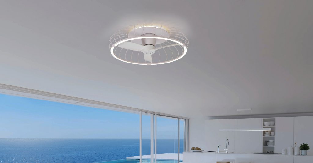 LED Ceiling Fan | White Ceiling Fan Light 