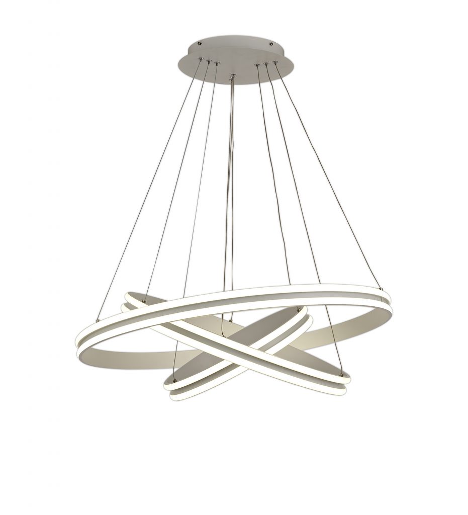 LED Pendant Light | Hoop LED Pendant White