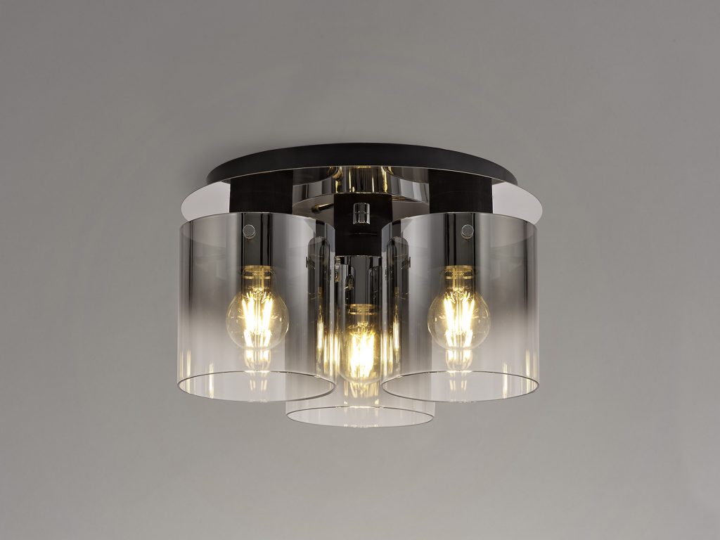 Modern Ceiling Lights | Drake 3 Light Flush