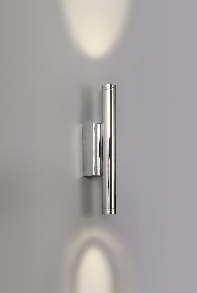 Led wall light | Polished Chrome Up/Down