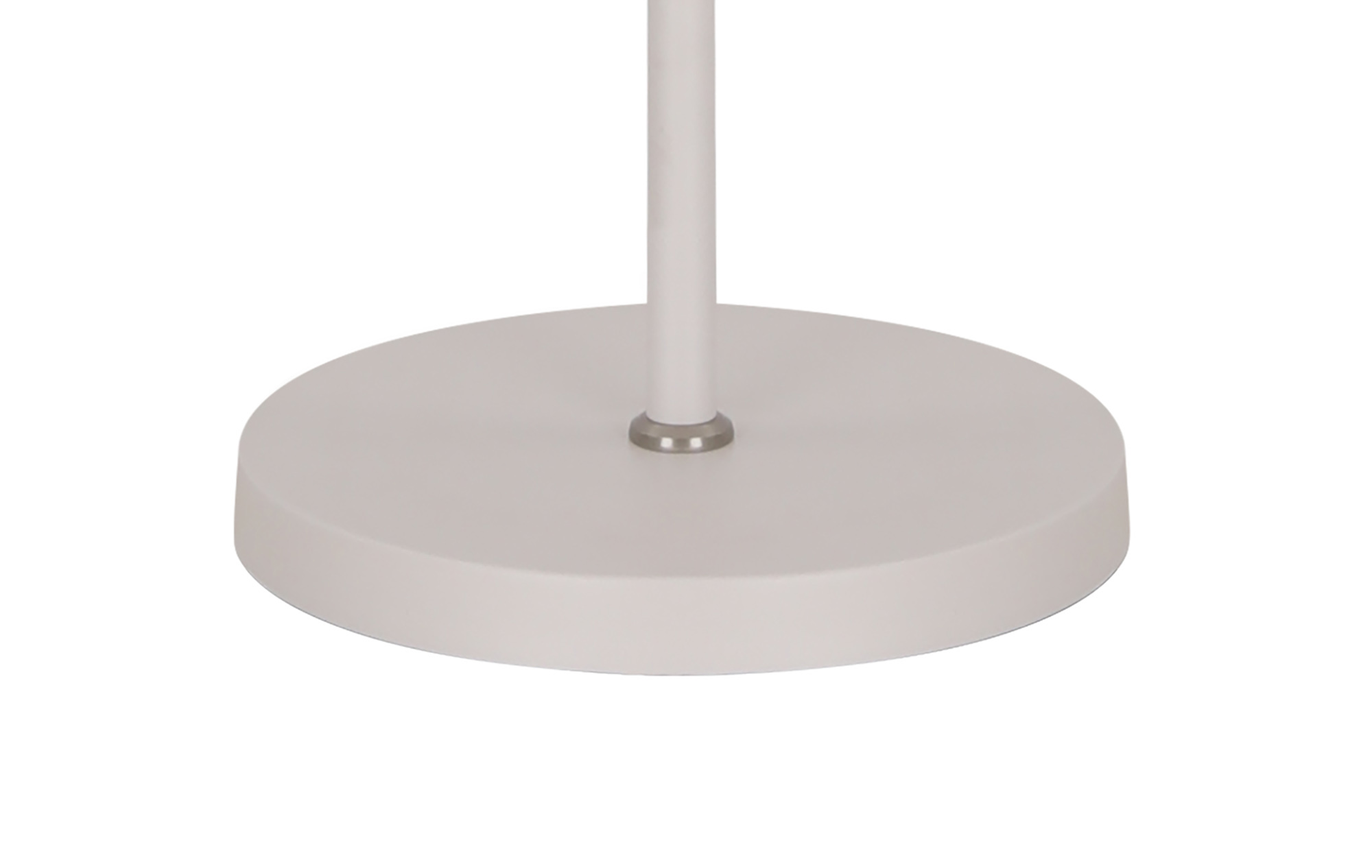 200532 Sand White/Satin Nickel Twin Floor Lamp - Image 3