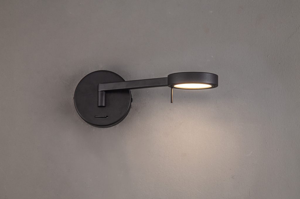 Black Reading Wall Light | Bedhead Wall Lights