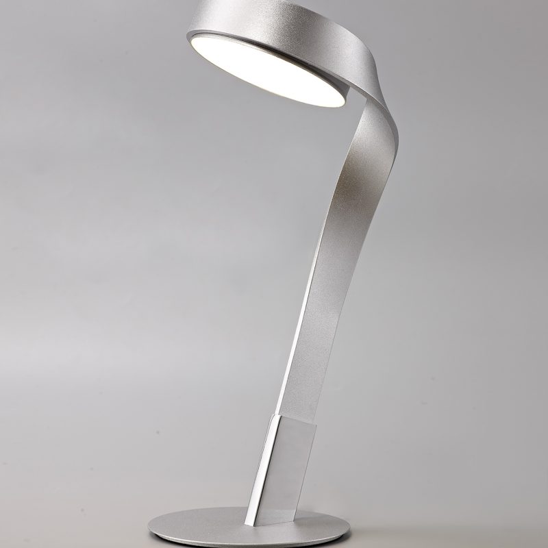 200373 Ribbon LED Table Lamp Silver/Chrome