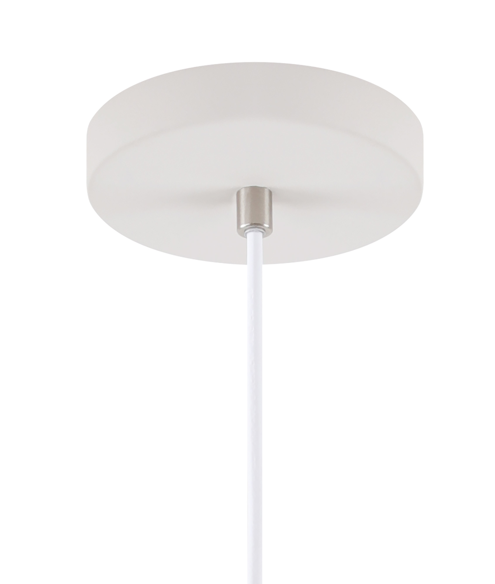 200542 Baker 1 Light Sand White Ceiling Pendant - Image 3