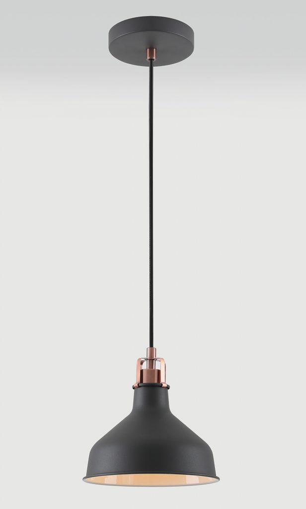 Kitchen Island Pendant Lights | Industrial Graphite Ceiling Pendant