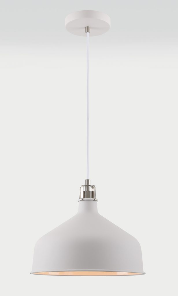 Kitchen Island Pendant Lights | Large Sand White Pendant