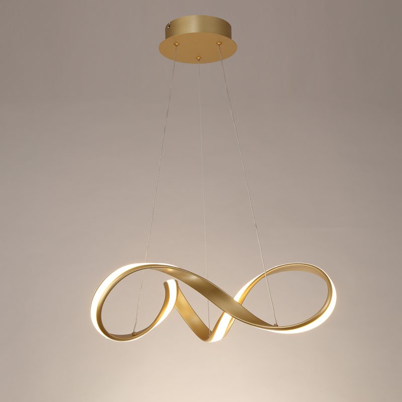 Kitchen island pendant Light | 60cm Gold LED Pendant