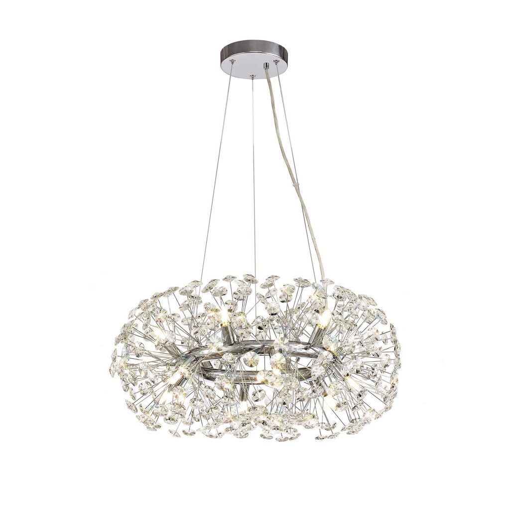 Belle 60cm Crystal Pendant | Modern crystal pendants