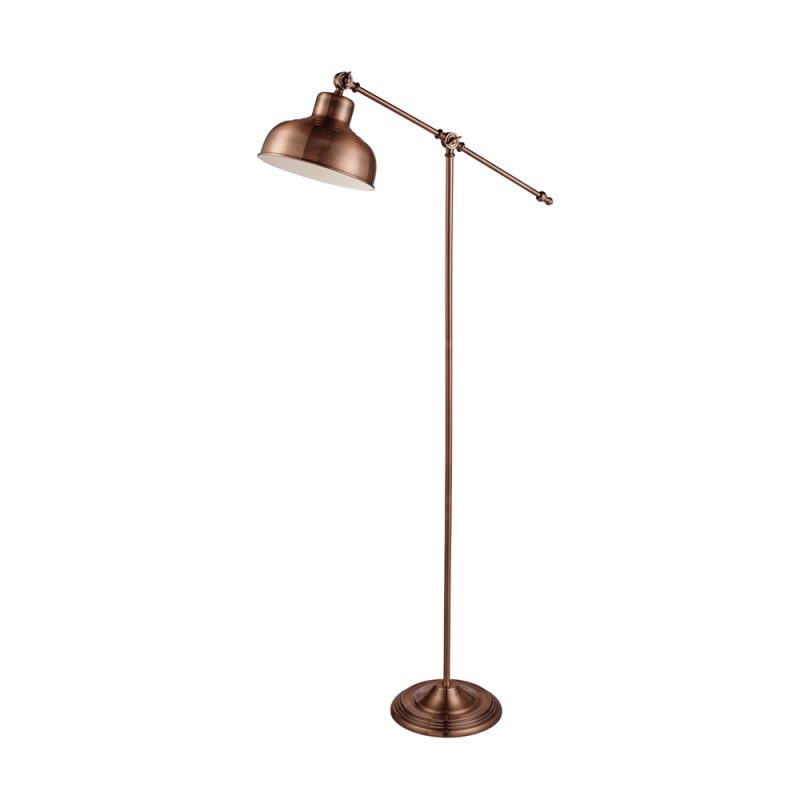 912028CU Study Adjustable Copper Floor Lamp