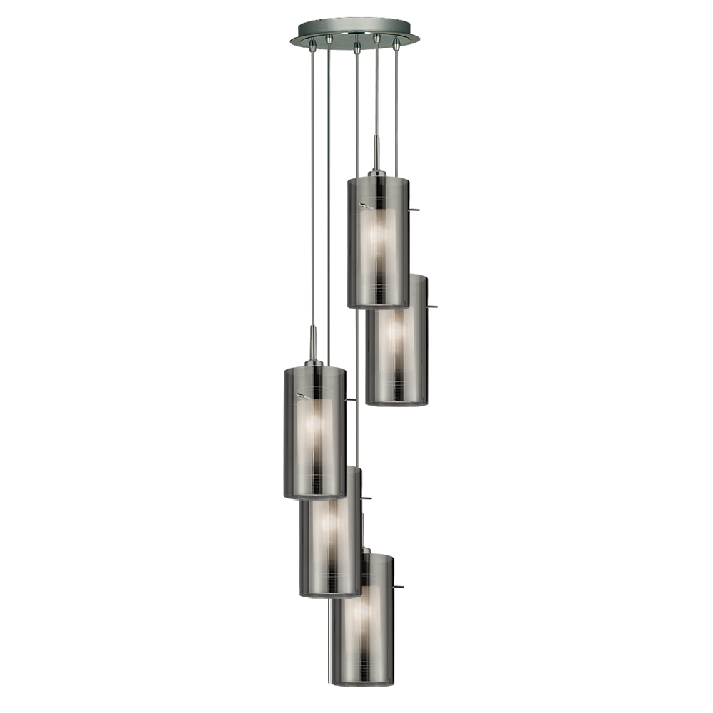 Kitchen Island Pendant Lights | 5lt Light Spiral Pendant