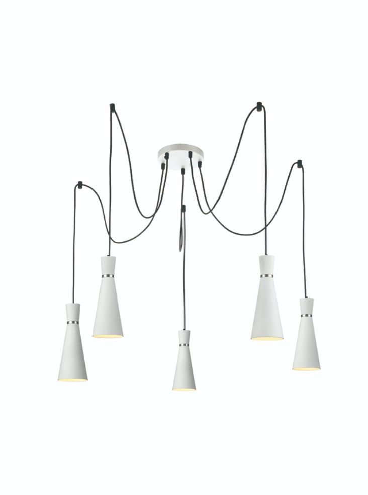 Kitchen Island Pendant Lights | 5 Light Cluster Pendant