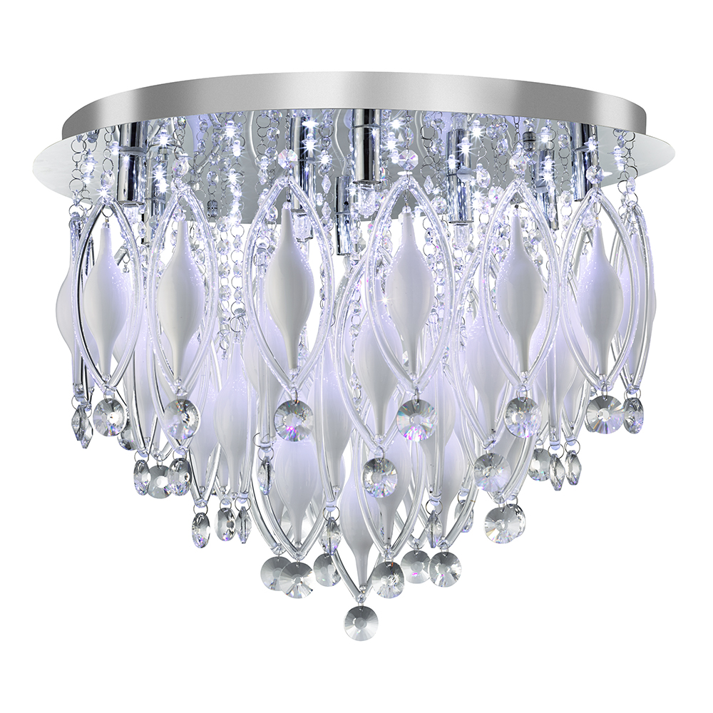 Spindle 9lt Ceiling Light | Modern Chandelier Light