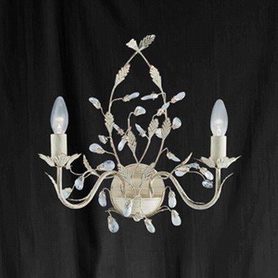 9124922CR Cream and Gold Wall Light