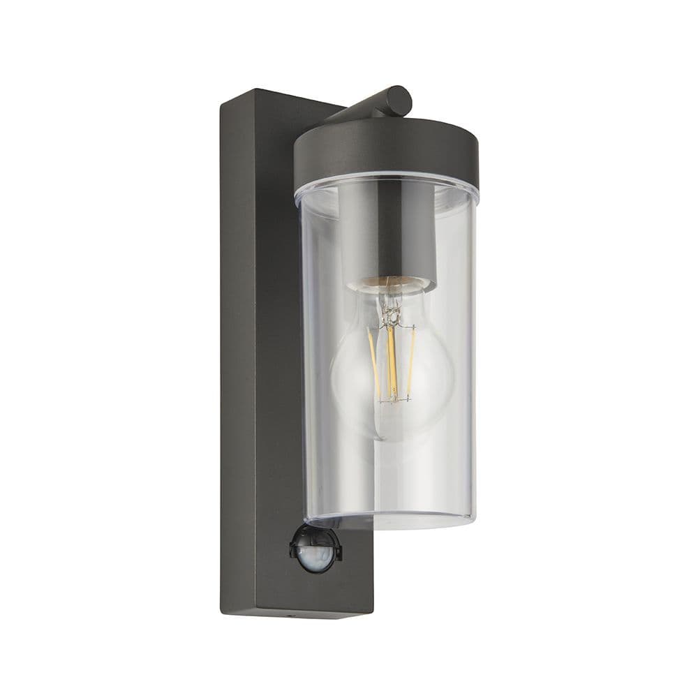 Outdoor PIR Wall Light Dark Anthracite