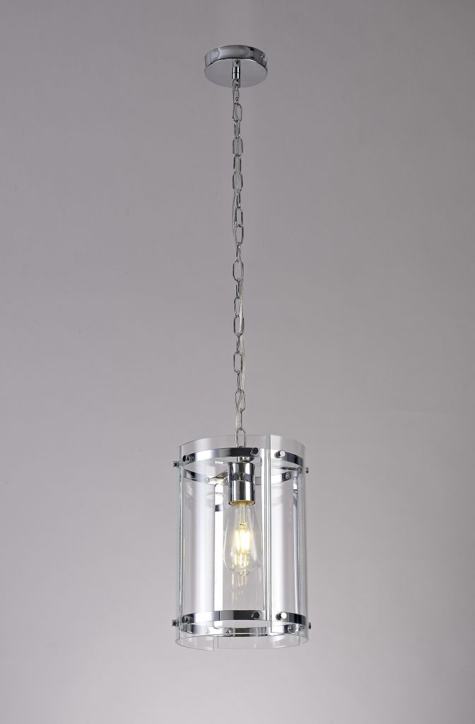 1 Light Lantern Chrome