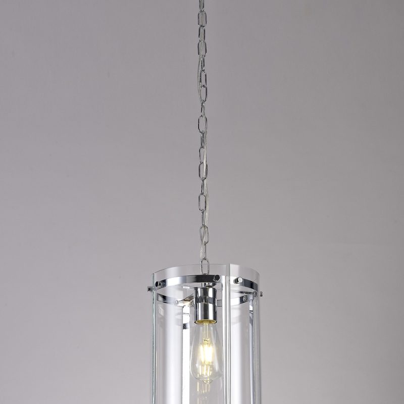 1 Light Lantern Chrome