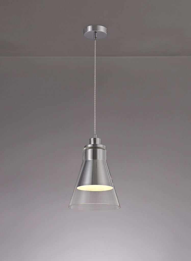 Single Pendant Polished Chrome