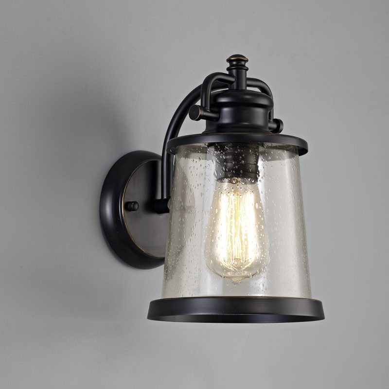 Wall Light Black and Gold