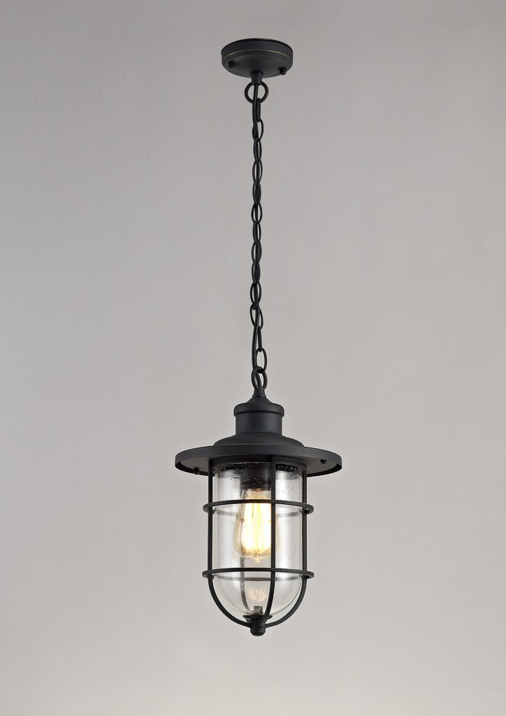 Blake Hanging Pendant Black and Gold