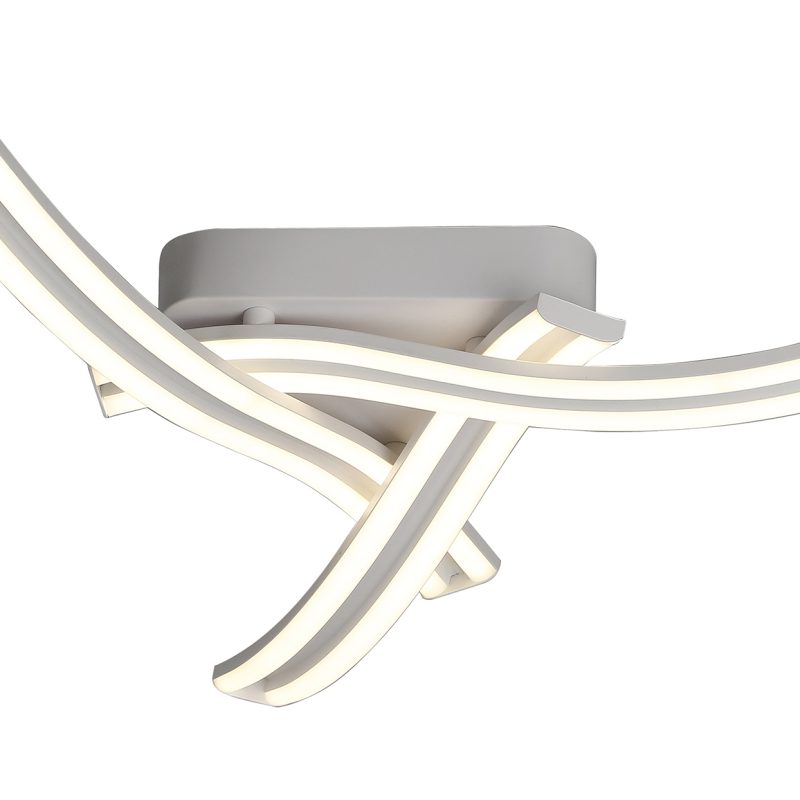 LED Ceiling Light | Matt White Ceiling Light