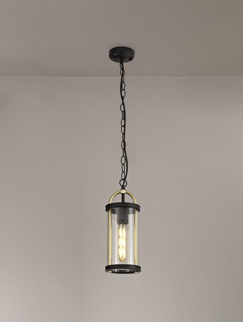 Gage Black and Gold Ceiling Pendant
