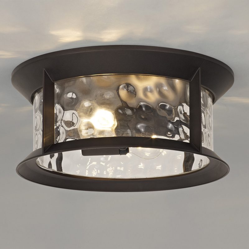 2003202 Ella Outdoor flush Light Antique Bronze