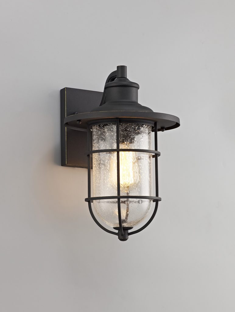 Wall Light Black and Gold