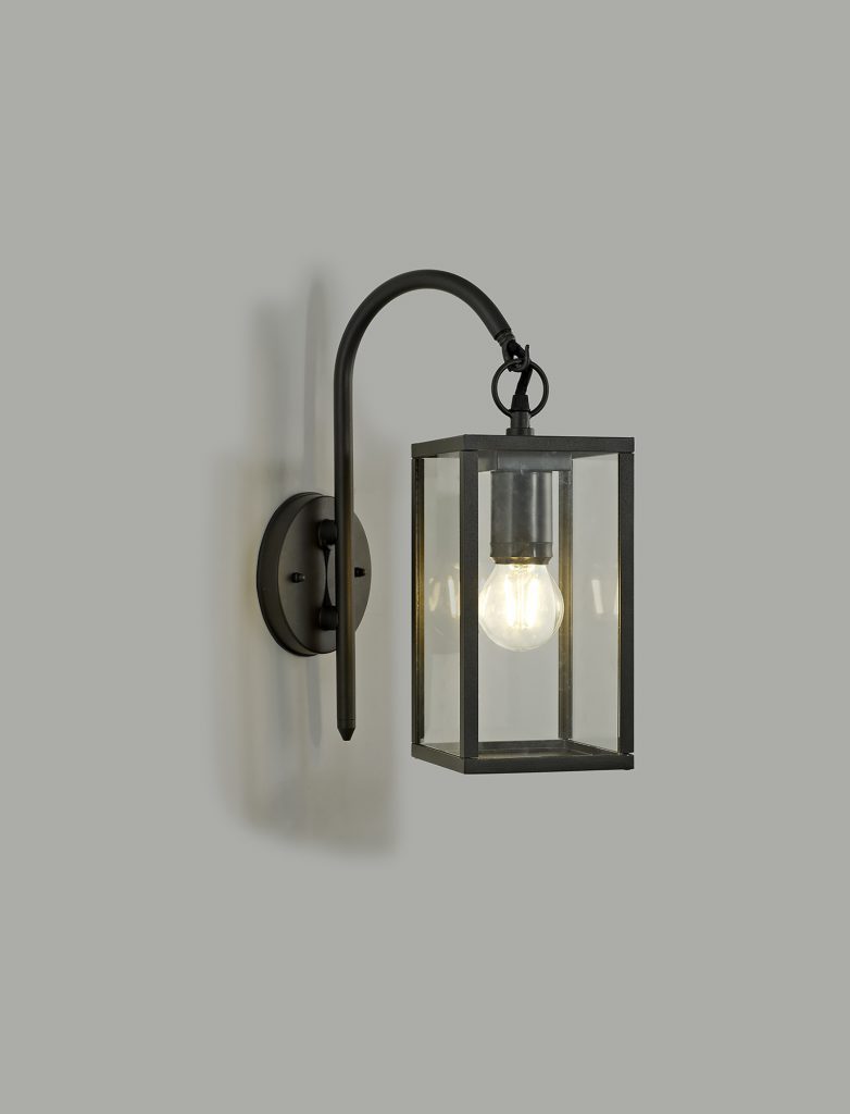 Downward Wall Light Graphite Black