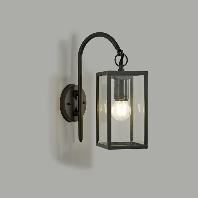 Downward Wall Light Graphite Black