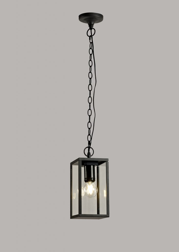 2003371 Miles Black Hanging Lantern