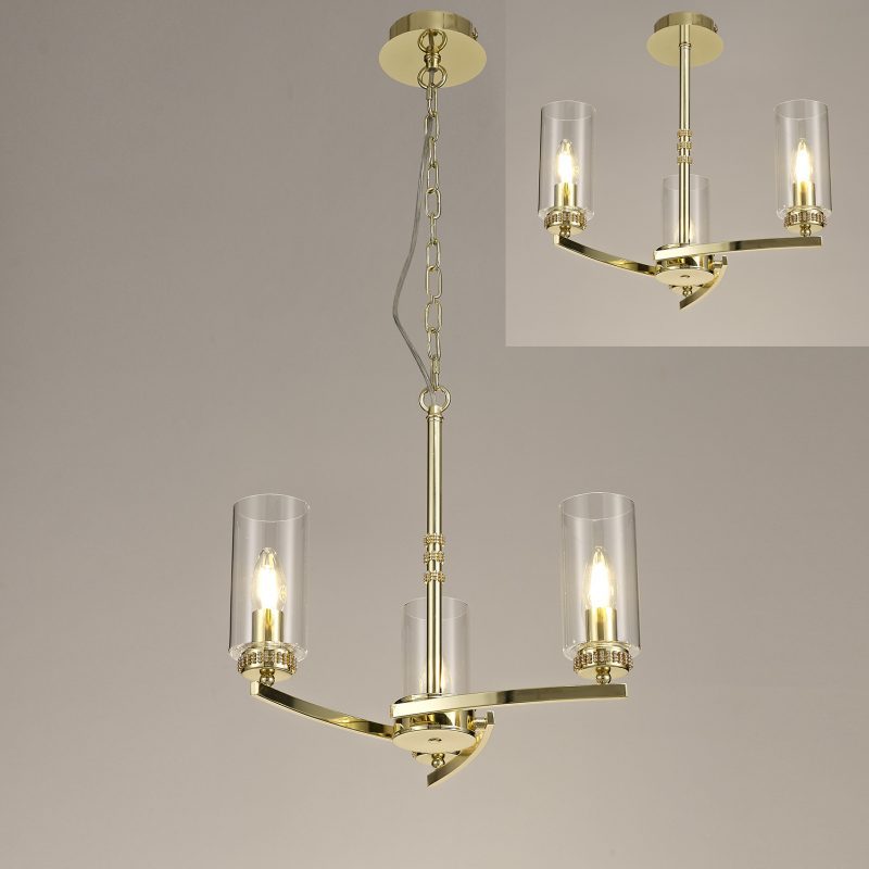 200911 Marla 3 light polished Gold