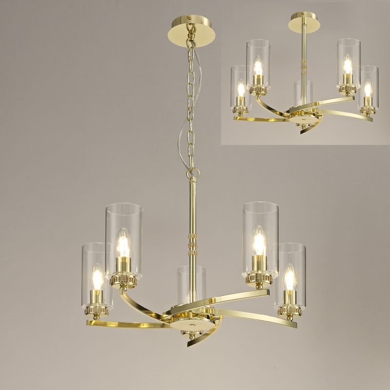 200924 Marla 5 light polished Gold