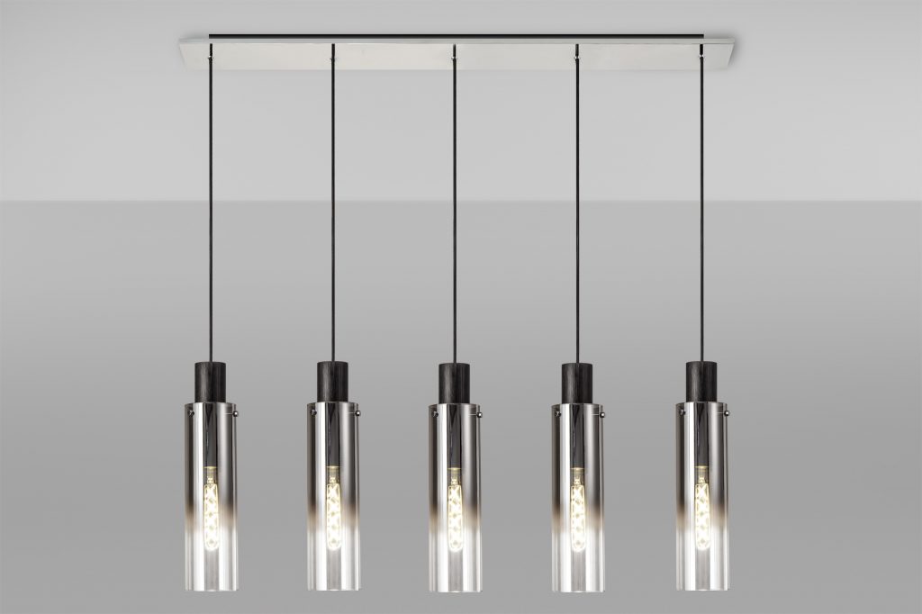 Kitchen Island Pendant Light | Linear 5 Light Pendant