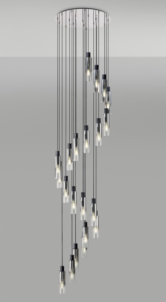 Stairwell Lighting | Drake 5m Stairwell Pendant