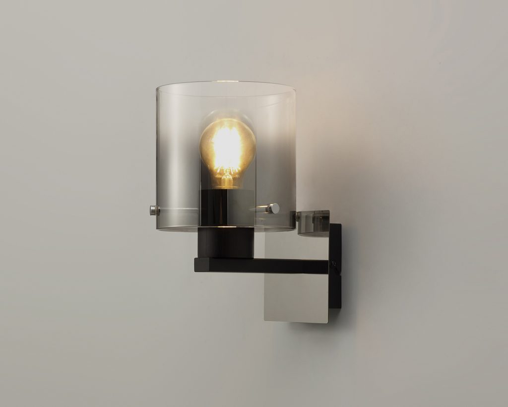 Modern Wall Light | Mocha Amber Wall Light