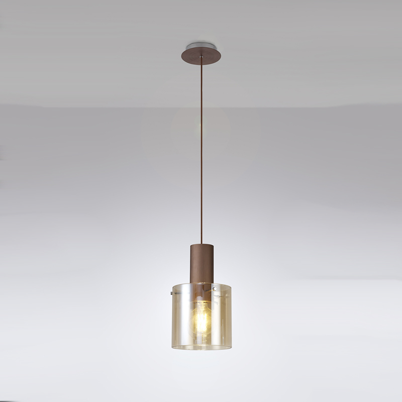 Drake Single Pendant Mocha