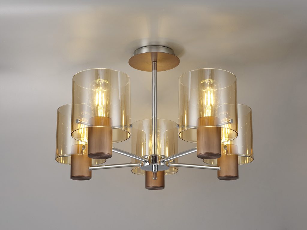 Modern ceiling light | Mocha 5lt Ceiling Light