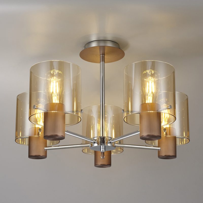 Modern ceiling light | Mocha 5lt Ceiling Light