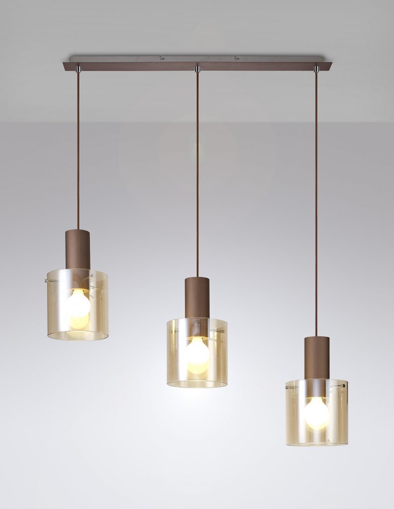 Kitchen Island Pendant Lights | Drake 3Lt Light Bar Pendant