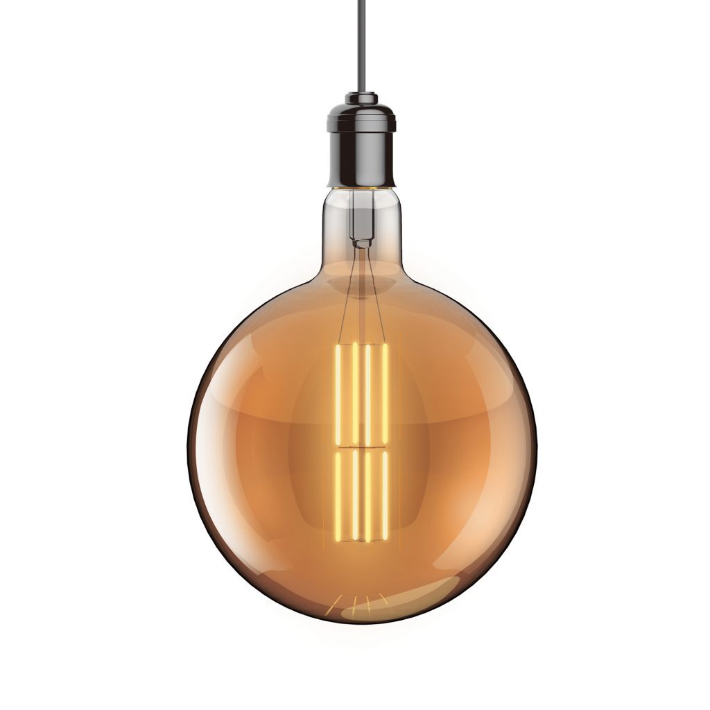 Vintage LED Globe 200mm E27 Dimmable 1800K