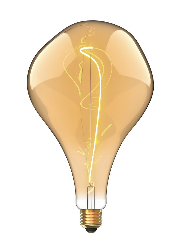 ES XL LED bulb designer Filament Amber