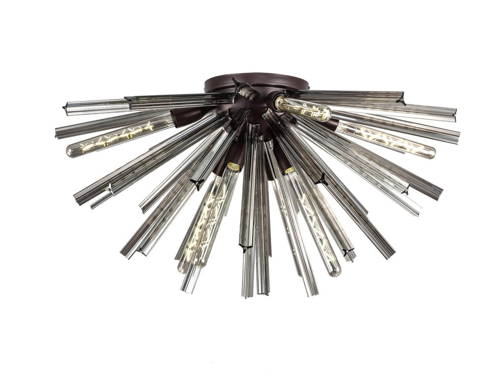 Bronze Light Smoked Glass | Modern Ceiling Lights