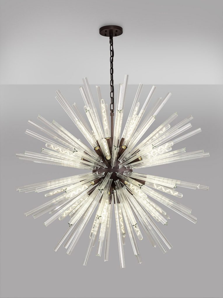 Cleo 32 Light Pendant Bronze Oxide